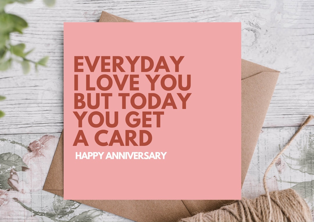 Biglietto D’anniversario Romantico “You And Me” – 145×145 Mm, Carta Riciclata Di Alta Qualità Con Busta Lusso - 2