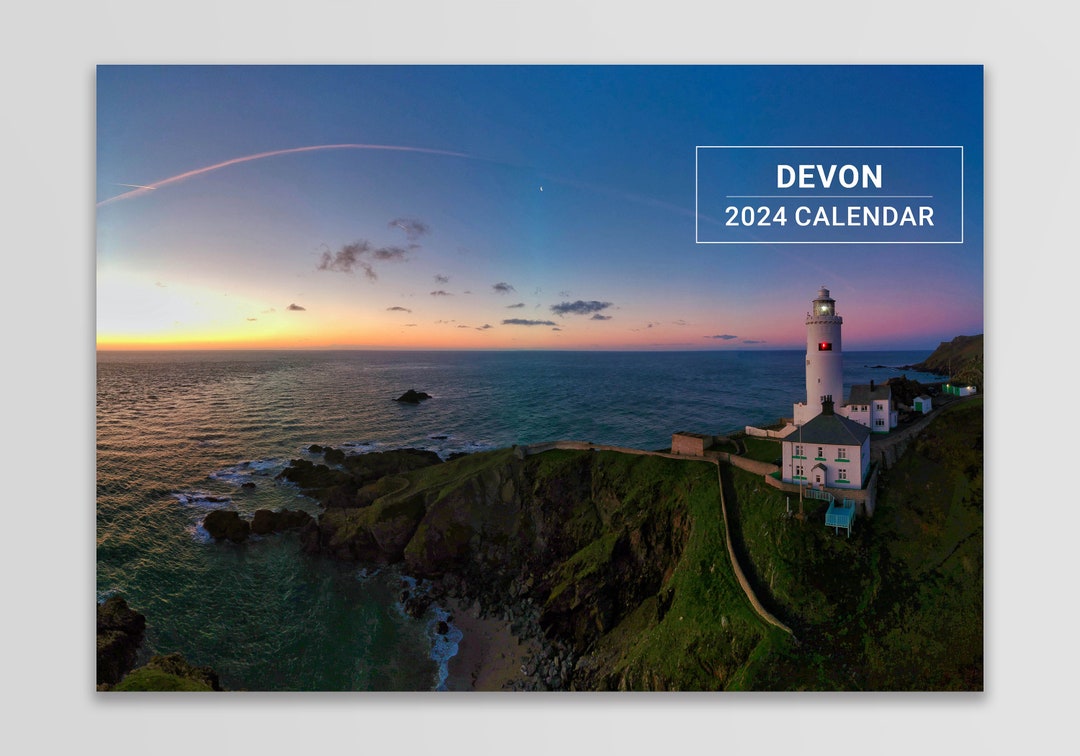 Devon Calendar 2024 / A4 Calendar Etsy