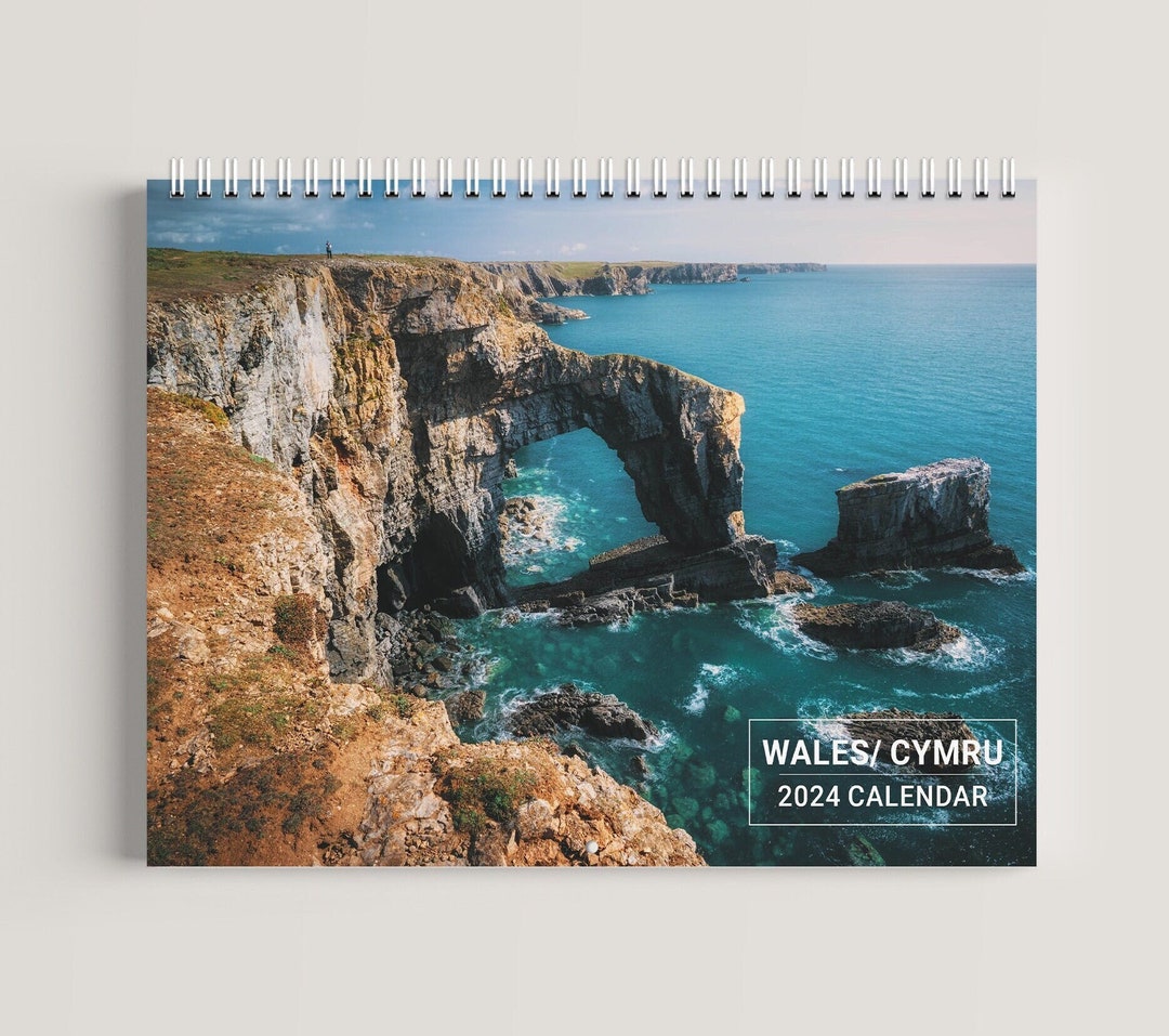 Wales / CYMRU 2024 Calendar / 2024 Calendar Etsy UK