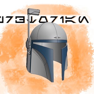 The Praetorian - Custom Mandalorian Helmet - 3D Print File