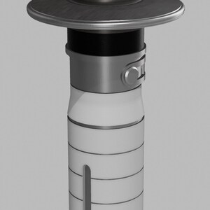 Shin Hati Lightsaber 3D Print File