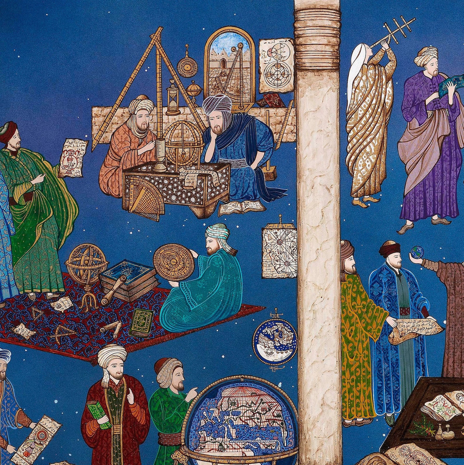 The Golden Era of Islam Islamic Wall Art Islamic Home Etsy
