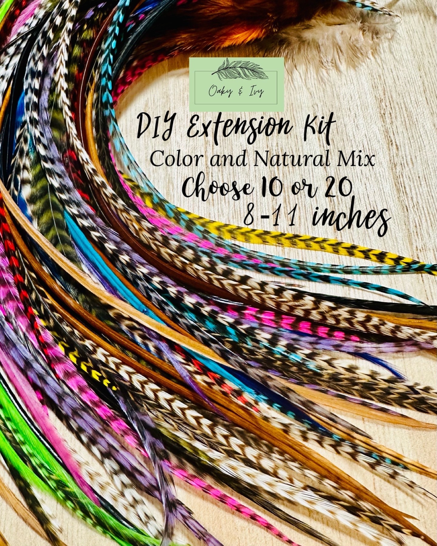 Feather hair extension kits for sale hotsell