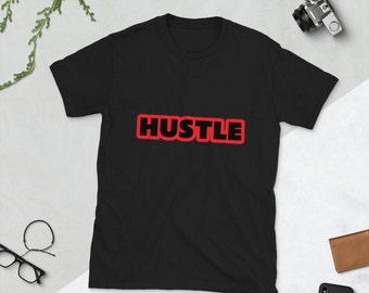 HUSTLE | Camiseta unissex de manga curta
