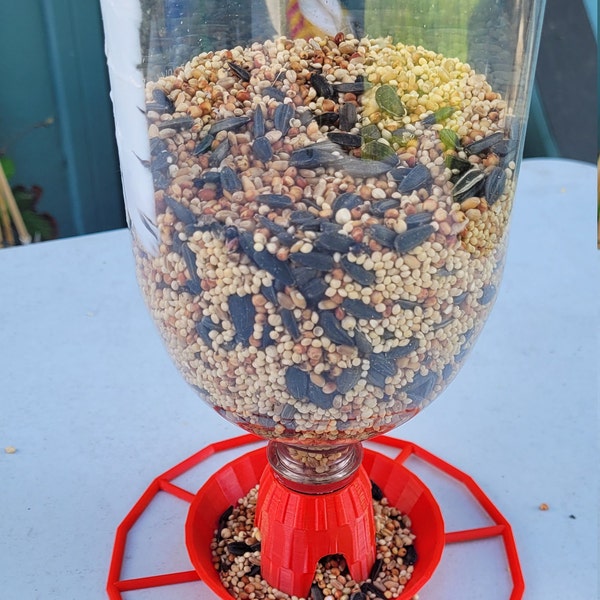 Soda Bottle Bird Feeder