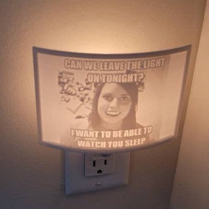 Custom Picture Plug-In Nightlights