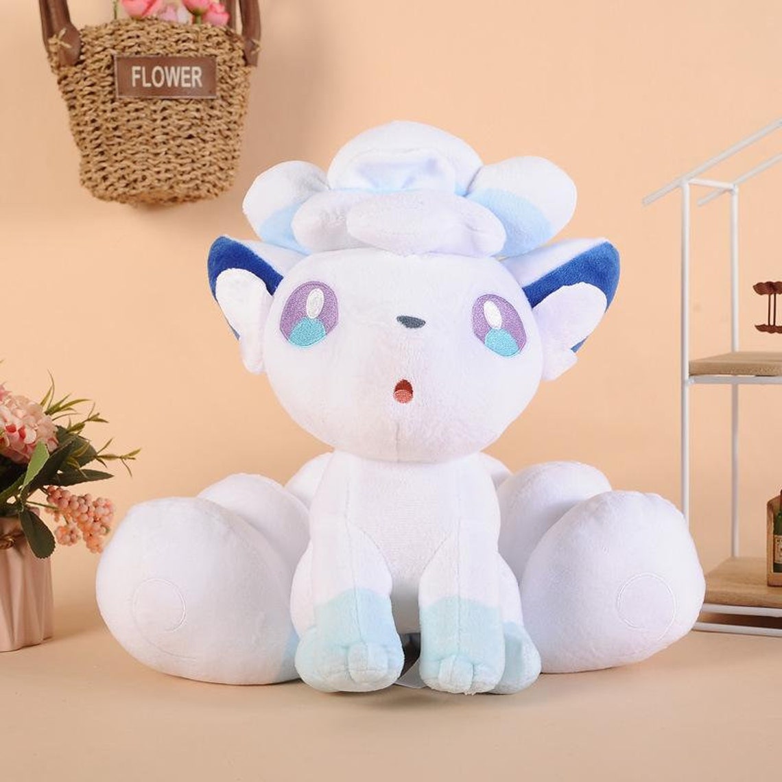 Ice Alolan Vulpix Pokemon Plush Doll Stuffed Animal Toy Gift | Etsy