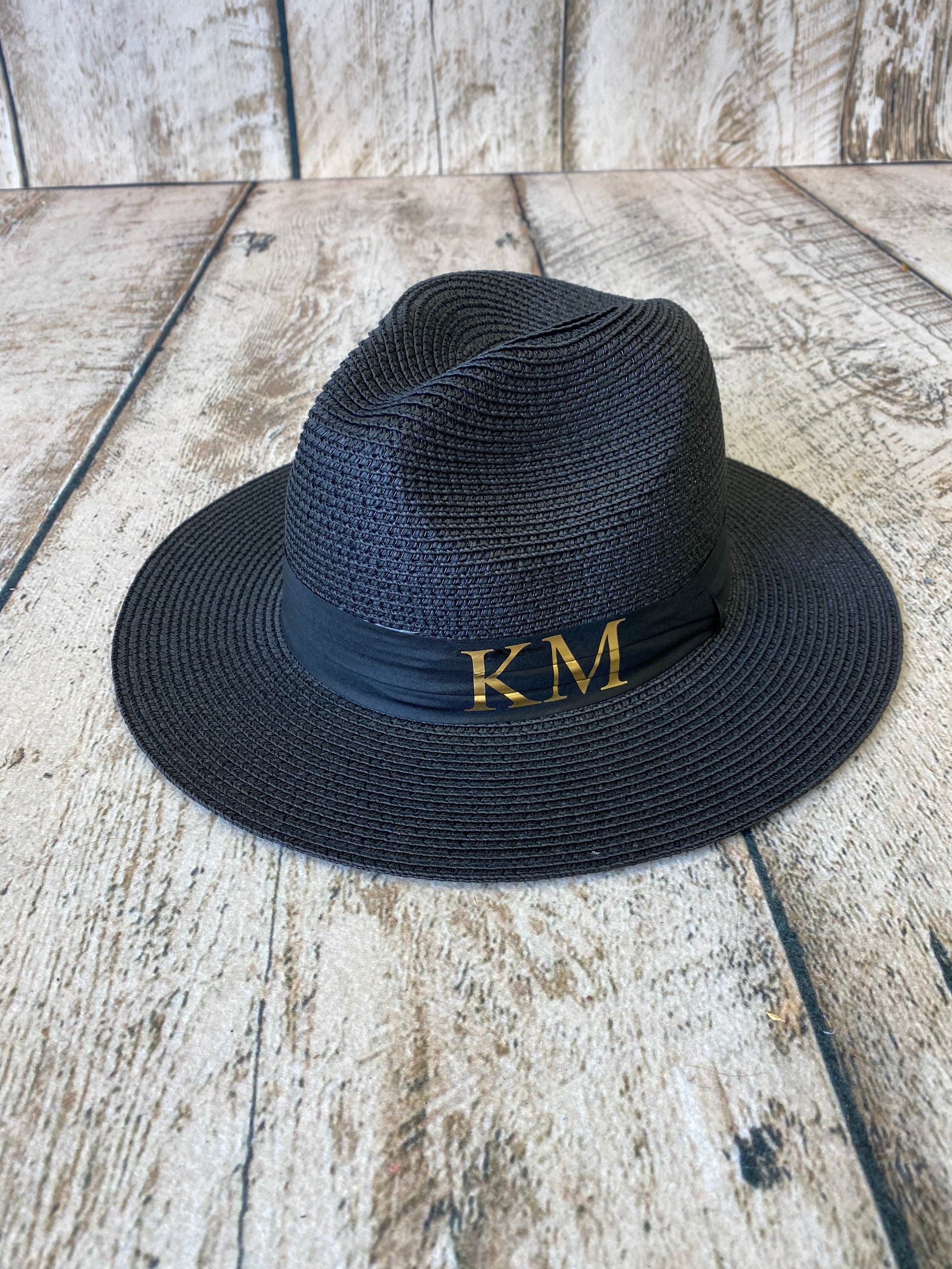 Personalised fedora hat Etsy