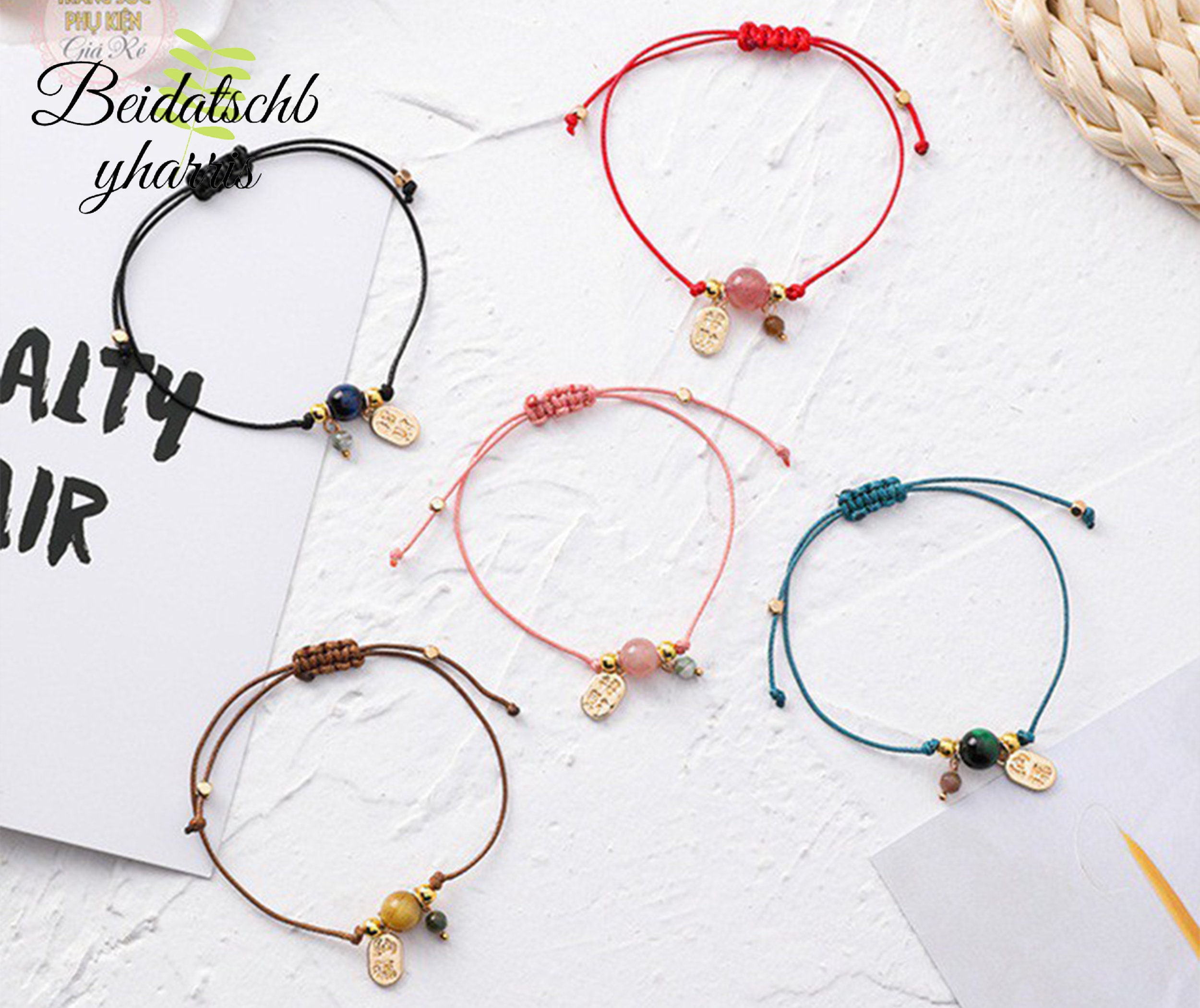 Feng shui bracelets lucky wristlet Handmade Bracelets Etsy