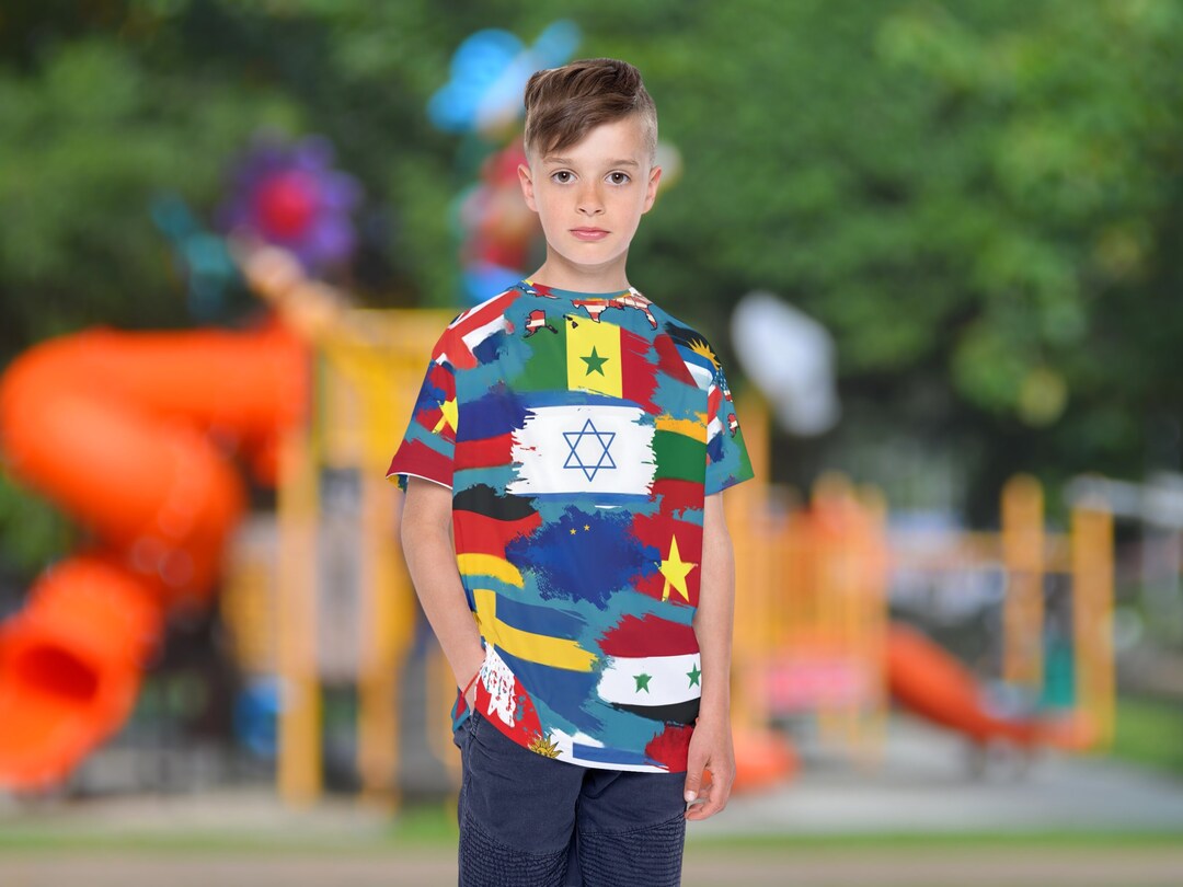 White sound,Kids Sports Jersey (AOP)