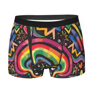 Rainbow love All-Over Print Men&#39;s Underwear
