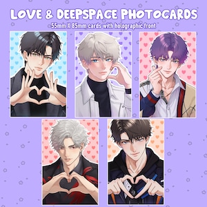 Love & Deepspace Fotokarten