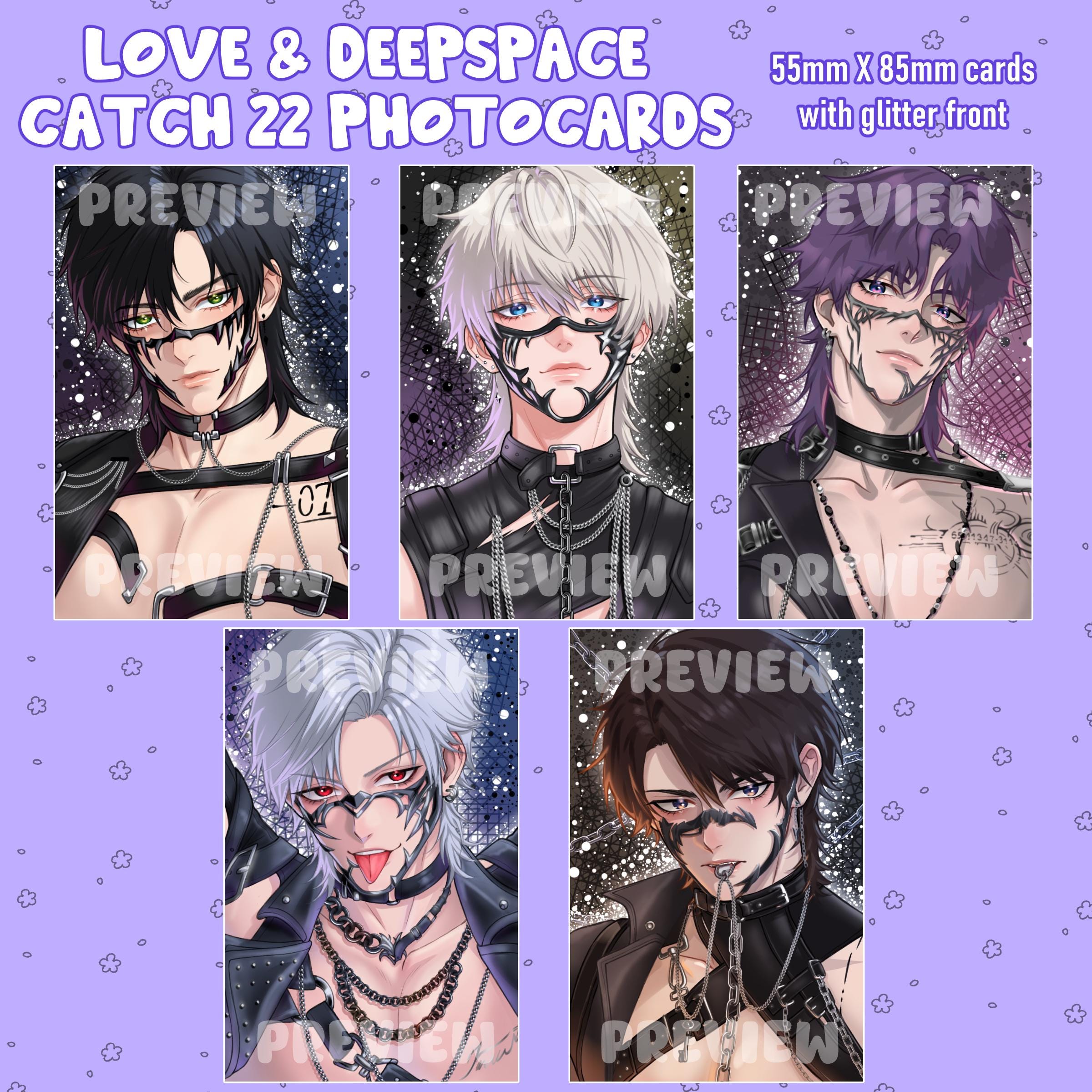 Love & Deepspace Catch 22 Photocards - Etsy Israel