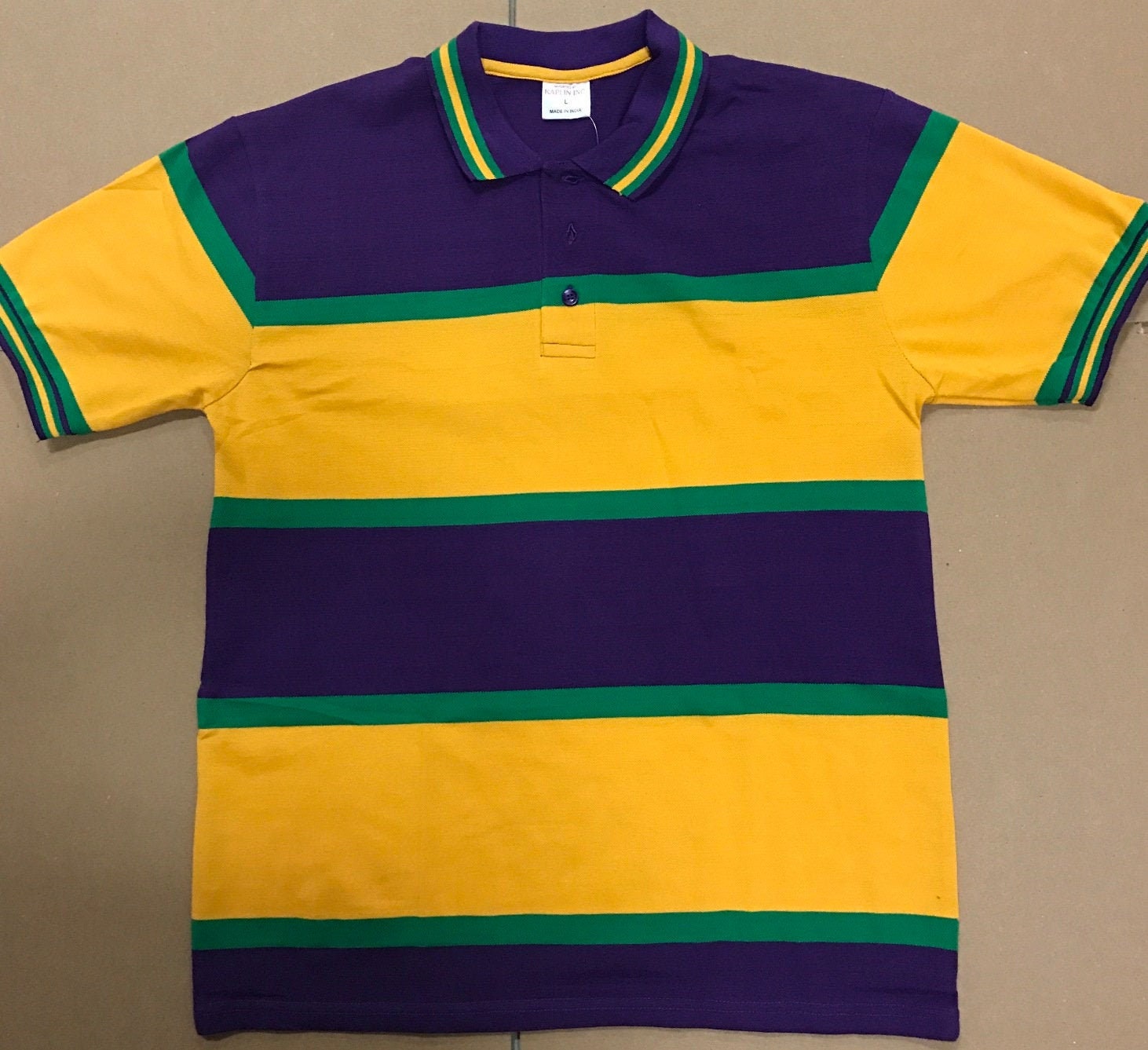 mardi gras polo dress