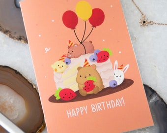 Happy Birthday Card | Cute Birthday Card