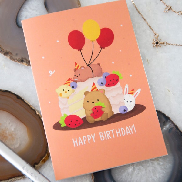 Cute Birthday Card Etsy — free download