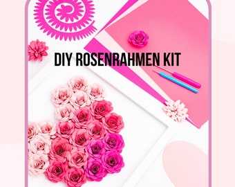 DIY Rosenrahmen KIT - Herz