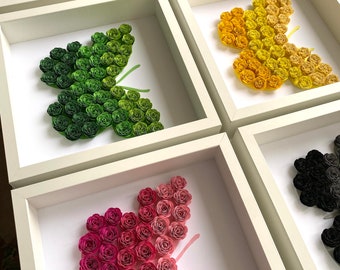 Schmetterling Bilderrahmen personalisiert mit Rosen - Rose Frame Box |  Namen Shadow 3D Box, Geburtstag, Hochzeit Dekoration, Geschenk, Baby