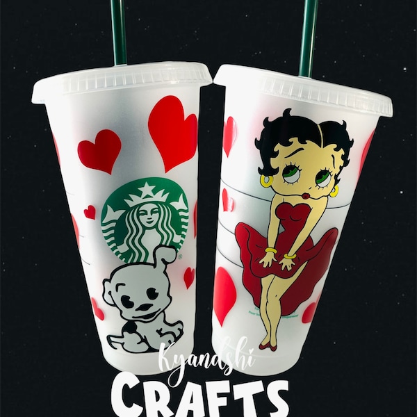 Starbucks Betty Boop inspired tumbler