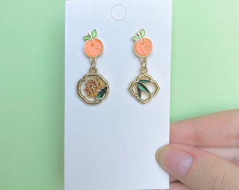 Tangerine Earrings