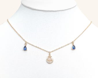 Midnight Moon Necklace