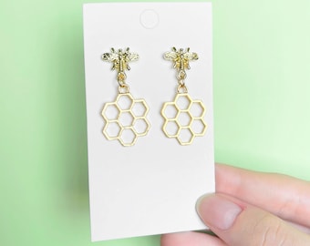 Honeycomb Earrings