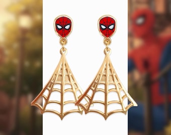 Spiderman Earrings