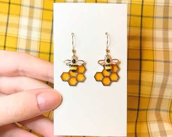 Bee Earrings