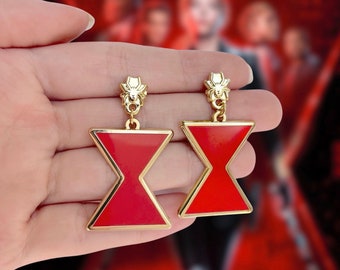 Black Widow Earrings