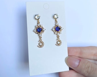 Midnight Moon Earrings