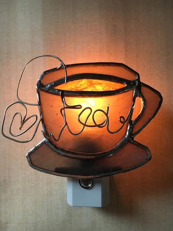 Tea Cup Night Light Etsy