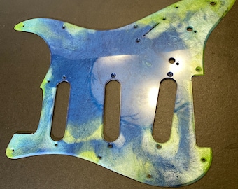 Custom pickguard for strat style guitars