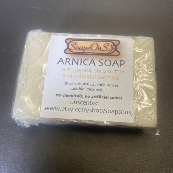 ARNICA soap, hand crafted all natural