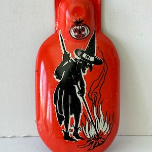 Vintage Halloween 1920s Tin Clicker Noisemaker
