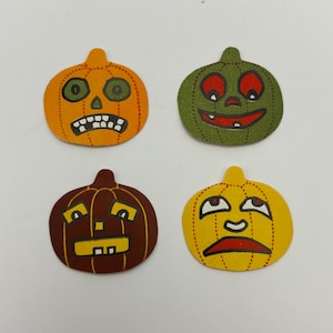Vintage Halloween LOT of 4 1920s Dennison JOL seals.