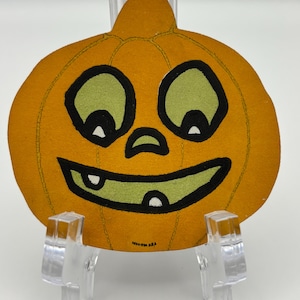RARE Vintage Halloween 1920s Dennison Orange JOL diecut decoration