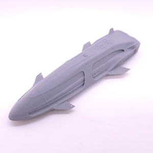 Orca - 1&quot;, 3&quot;, 6&quot; or 12&quot; Model - Custom Kit Space Ship Corvette Ship Fleet Battles