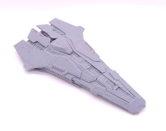 Federal Corvette - 1", 3", 6" or 12" Model - Custom Kit Space Ship Corvette Ship Fleet Battles