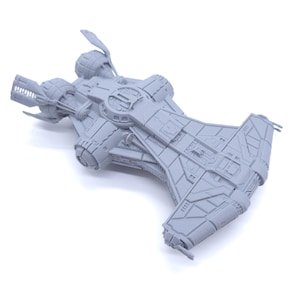 Defender Light Corvette - 1&quot;, 3&quot;, 6&quot; oder 12&quot; Modell - Custom Raumschiff Sci-fi Model Kit Raumschiff