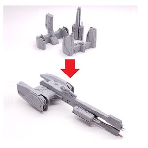 Providence-class Frigate - 1&quot;, 3&quot;, 6&quot; or 12&quot; - Model Fleet Battles Custom Ship Hull Custom Miniature Mini Scale