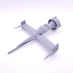 Swordfish II - 1&quot;, 3&quot;, 6&quot;, 9&quot; or 12&quot; Model - Custom Spaceship Sci-fi Model Kit
