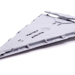 First Order - 1&quot;, 3&quot;, 6&quot; or 12&quot; Model - Custom Spaceship Sci-fi Model Kit Space Ship