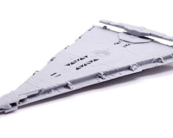 First Order - 1&quot;, 3&quot;, 6&quot; or 12&quot; Model - Custom Spaceship Sci-fi Model Kit Space Ship