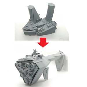 Nebulon - 38cm/15in Model Kit - Custom Spaceship Sci-fi Model Kit Space Ship