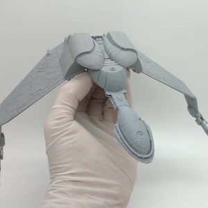 Klingon Bird of Prey - 9&quot; Model - Warship Cruiser Ship Star Trek TNG