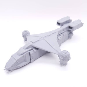 ISSCV Dropship - 1&quot;, 3&quot;, 6&quot; or 12&quot; Model - Custom Kit Space: Above and Beyond - Space Ship Fleet Battles
