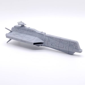 Geneva class - 1", 3", 6" or 12" Model - Custom Kit Robotech Space Ship Southern Cross Fleet Battles Anime