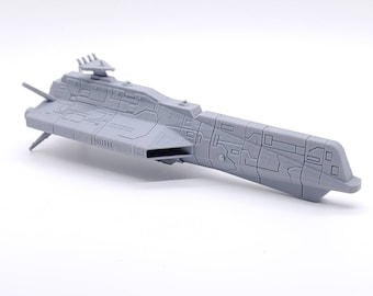 Geneva class - 1", 3", 6" or 12" Model - Custom Kit Robotech Space Ship Southern Cross Fleet Battles Anime