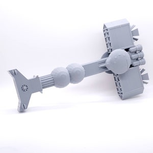 Resolute - 1&quot;, 3&quot;, 6&quot; or 12&quot; Model - Custom Kit Exosquad Exo Squad Space Ship