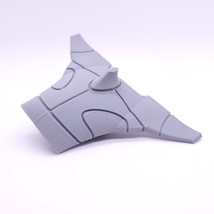 Asari Light Cruiser - 1&quot;, 3&quot;, 6&quot;, 9&quot; of 12&quot; Model - Aangepaste ruimteschip Sci-Fi Model Kit